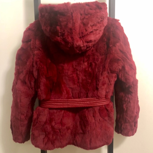 Reversible Rabbit Fur Coat - Picture 2 of 8